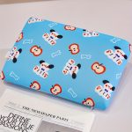 Summer Ice Fiber Fabric Mini Pillow, Soft Machine Washable Small Pillow Office Camping Travel Small Pillow Removable And Washable - Easy to Carry