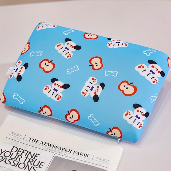 Summer Ice Fiber Fabric Mini Pillow, Soft Machine Washable Small Pillow Office Camping Travel Small Pillow Removable And Washable - Easy to Carry
