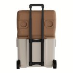 Commercial Insulated Cooler Box for Outdoor Camping, Vehicle Use, and Sea Fishing, Large Capacity Ice Chest with Wheels and Pull Handles