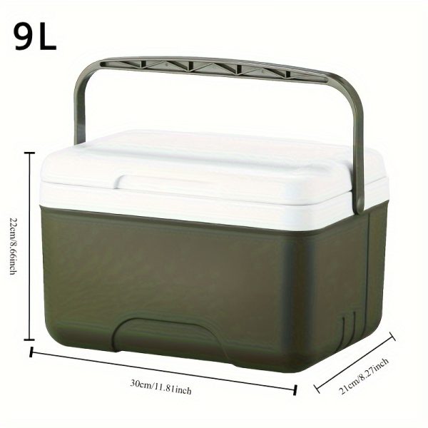 Outdoor Camping Insulated Cooler Box, Household Car-Mounted Outdoor Refrigerator, Hotu002FColdu002FFresh-Keeping Ice Bucket