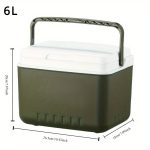 Outdoor Camping Insulated Cooler Box, Household Car-Mounted Outdoor Refrigerator, Hotu002FColdu002FFresh-Keeping Ice Bucket