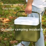Outdoor Camping Insulated Cooler Box, Household Car-Mounted Outdoor Refrigerator, Hotu002FColdu002FFresh-Keeping Ice Bucket