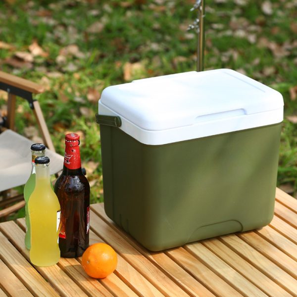 Outdoor Camping Insulated Cooler Box, Household Car-Mounted Outdoor Refrigerator, Hotu002FColdu002FFresh-Keeping Ice Bucket
