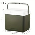Outdoor Camping Insulated Cooler Box, Household Car-Mounted Outdoor Refrigerator, Hotu002FColdu002FFresh-Keeping Ice Bucket