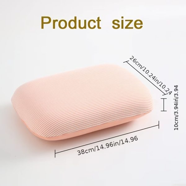 Nap Pillow Office Nap Pillow Plush Pillow Cushion Office Sofa Nap Outdoor Camping Pillow Memory Foam Slow Rebound Neck Support Sleeping Pillow Camping Tent Portable Pillow Nap Travel Pillow Jacket Removable Washable
