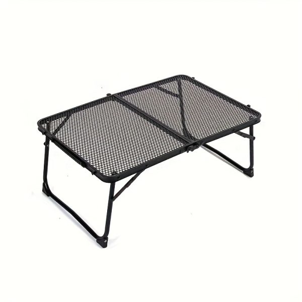 Portable outdoor small iron table