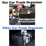 1 Foldable Car Organizer Box, SUV Vehicle Storage Box, Large Capacity Car Organizer, Outdoor Camping Picnic Storage Box