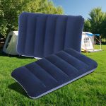 2pcs Inflatable Camping Pillow Set, Adult Quick-Dry PVC Square Design, Portable Outdoor Sleeping Pillow, Suitable for Hiking, Backpacking, And Air Travel