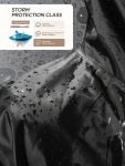 Long Hooded Raincoat High Quality Emergency Rain Jacket Poncho for Men Adults-Durable PVC Material,Hiking, Cycling, Fishing & Outdoor Activities,Suitable for 4 Seasons