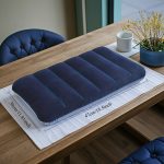 2pcs Inflatable Camping Pillow Set, Adult Quick-Dry PVC Square Design, Portable Outdoor Sleeping Pillow, Suitable for Hiking, Backpacking, And Air Travel