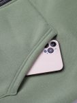 Men's New Full-Zip Windproof Jacket with Face Mask, Balaclava, and Double-Layer Hood Design. Suitable for Cycling, Outdoor Climbing, Skiing, and Casual Wear. Zip-Up Hoodie
