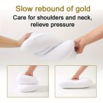 Nap Pillow Office Nap Pillow Plush Pillow Cushion Office Sofa Nap Outdoor Camping Pillow Memory Foam Slow Rebound Neck Support Sleeping Pillow Camping Tent Portable Pillow Nap Travel Pillow Jacket Removable Washable