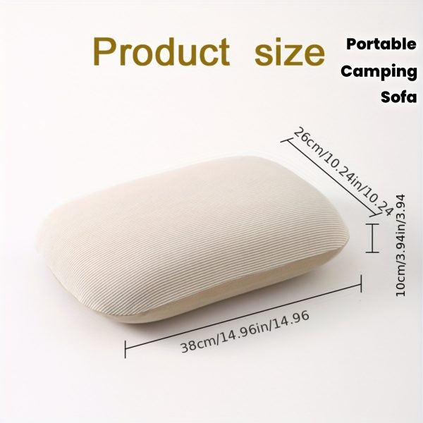 Nap Pillow Office Nap Pillow Plush Pillow Cushion Office Sofa Nap Outdoor Camping Pillow Memory Foam Slow Rebound Neck Support Sleeping Pillow Camping Tent Portable Pillow Nap Travel Pillow Jacket Removable Washable
