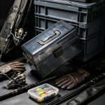 2027 New Upgraded Thickened Style Outdoor Multi-Purpose Camping Storage Box Fishing Box Three-Layer Foldable Storage Box Medicine Box Art Tool Box Cosmetic Box Emergency Storage Box Fishing Gear Box