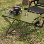 3pcs Portable Folding Camping Table | Lightweight Iron Picnic Table, Foldable Design Suitable for Outdoor Camping, Beach BBQ, Tailgate Parties, Hiking