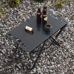 3pcs Portable Folding Camping Table | Lightweight Iron Picnic Table, Foldable Design Suitable for Outdoor Camping, Beach BBQ, Tailgate Parties, Hiking