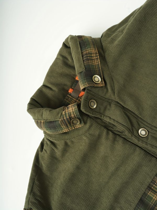 Men's American Size Autumnu002FWinter Fleece-Lined Warm Plaid Jacket, Hunting