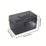 2027 New Upgraded Thickened Style Outdoor Multi-Purpose Camping Storage Box Fishing Box Three-Layer Foldable Storage Box Medicine Box Art Tool Box Cosmetic Box Emergency Storage Box Fishing Gear Box