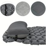 Portable Inflatable Pillow - Outdoor Camping, Portable Detachable Travel Nap, Train and Airplane Sleeping Lumbar Cushion Pillow - Suitable for Different Ages