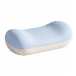 1pc Cooling Memory Pillow, Polyurethane Filling, Medium Soft Slow Rebound, Ergonomic Face-Down Sleeping Pillow, No Numb Arm Design, Multifunctional Lumbar Support Pad for Back And Waist, Portable Travel Pillow, RV Bedding