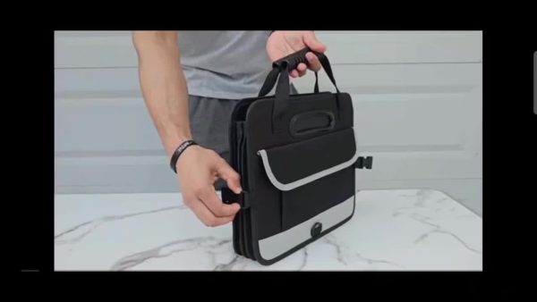 1 Foldable Car Organizer Box, SUV Vehicle Storage Box, Large Capacity Car Organizer, Outdoor Camping Picnic Storage Box