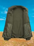 Men's Tactical Fleece-Lined Sweatshirt - Breathable, Warm Pullover with Side Zipper Pockets for Hunting & Outdoor Activities, Perfect for Fallu002FWinter, Spring & Autumn, Regular Fit, Sporty Style, Outdoor Activity, Crew Neck, Long Sleeve