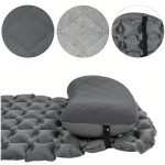 Portable Inflatable Pillow - Outdoor Camping, Portable Detachable Travel Nap, Train and Airplane Sleeping Lumbar Cushion Pillow - Suitable for Different Ages