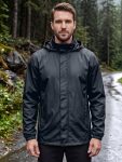 Men'S Rain Jacket Raincoat Windbreaker Running Waterproof Lightweight Packable with Hood Travel Hiking Cycling, Autumn Transitional Layers, Hunting