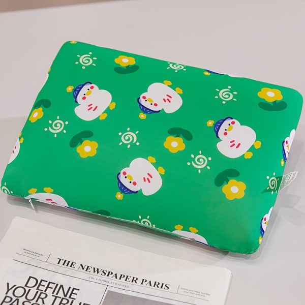 Summer Ice Fiber Fabric Mini Pillow, Soft Machine Washable Small Pillow Office Camping Travel Small Pillow Removable And Washable - Easy to Carry