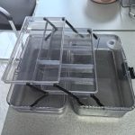 2027 New Upgraded Thickened Style Outdoor Multi-Purpose Camping Storage Box Fishing Box Three-Layer Foldable Storage Box Medicine Box Art Tool Box Cosmetic Box Emergency Storage Box Fishing Gear Box
