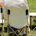1 Set of 3pcs 20.88 X 20.09 X 19.7 Inch Sets Non-Slip Feet Spacious Desktop Table And Chair Set Fishing BBQ Hiking Folding Stool Table Set Camping Furniture