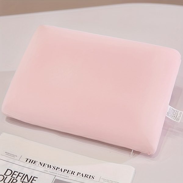 Summer Ice Fiber Fabric Mini Pillow, Soft Machine Washable Small Pillow Office Camping Travel Small Pillow Removable And Washable - Easy to Carry