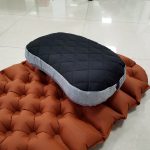 Portable Inflatable Pillow - Outdoor Camping, Portable Detachable Travel Nap, Train and Airplane Sleeping Lumbar Cushion Pillow - Suitable for Different Ages