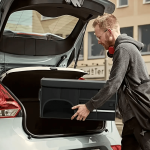 A Collapsible Trunk Storage Box with Dual Compartments - a Durable, Foldable Storage Solution That Allows for Easy Access And Maximum Organization - Perfect for Outdoor Camping And Everyday Use, a Shoe Storage Box for The Trunk