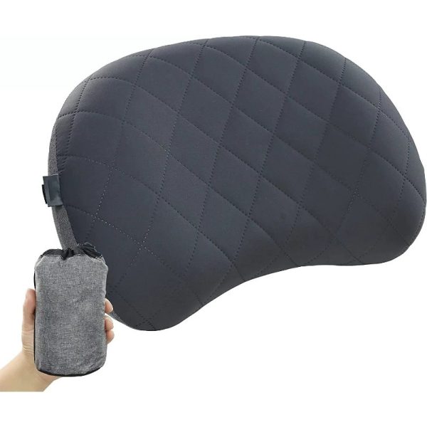 Portable Inflatable Pillow - Outdoor Camping, Portable Detachable Travel Nap, Train and Airplane Sleeping Lumbar Cushion Pillow - Suitable for Different Ages