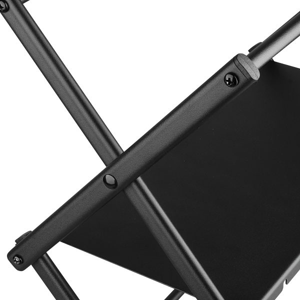 1pc 2-in-1 Portable Folding Storage Shelf - Aluminum Alloy 3-Tier Utility Rack, Casual Style, Foldable Outdoor Camping Table, Picnic and BBQ Essential - For Camping, Picnics & BBQs - Suitable for Outdoor Enthusiasts - Great Gift for Campers & Hikers