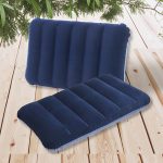 2pcs Inflatable Camping Pillow Set, Adult Quick-Dry PVC Square Design, Portable Outdoor Sleeping Pillow, Suitable for Hiking, Backpacking, And Air Travel