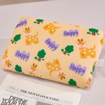 Summer Ice Fiber Fabric Mini Pillow, Soft Machine Washable Small Pillow Office Camping Travel Small Pillow Removable And Washable - Easy to Carry