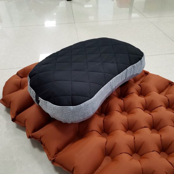 Portable Inflatable Pillow - Outdoor Camping, Portable Detachable Travel Nap, Train and Airplane Sleeping Lumbar Cushion Pillow - Suitable for Different Ages