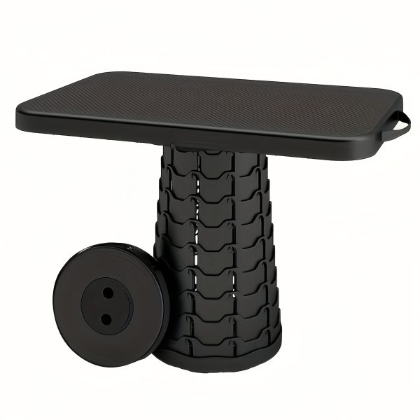 Portable Foldable Camping Table And Chair 2-In-1, Lightweight Retractable Design, Suitable for Picnics, Barbecues, Beaches, And Travel