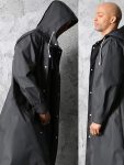 Lack Fashion Adult Long Raincoats for Both Women And Men, Suitable for Outdoor Activities Like Hiking, Travel, Fishing, And Climbing, with a Thickened Design